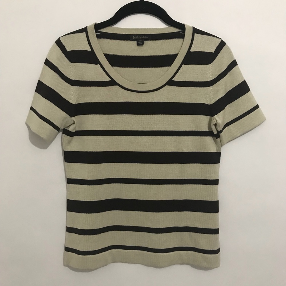 Brooks Brothers Short Sleeved Sweater